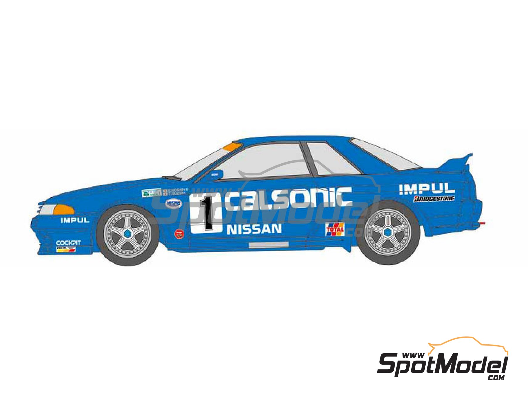 カルソニック IMPUL スカイラインＧＴ-Ｒ GrA 1/18 centrorenovo.com.br